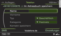 Telefonnummer ins Adressbuch speichern